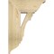Ekena Millwork Olympic Traditional Rough Sawn Bracket w/ Offset Brace, Douglas Fir, 8"W x 18"D x 26"H BKT0806X18X26OLY01RDF - alternate 4